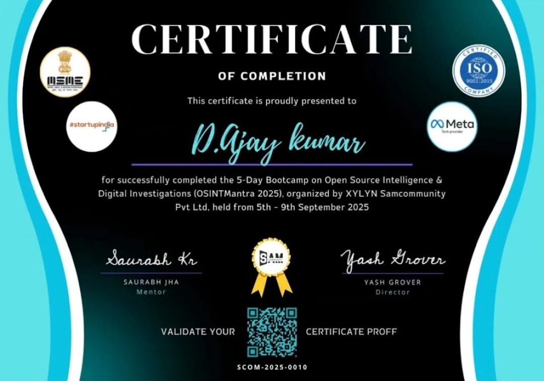 Certification Snapshot